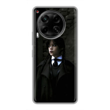 Чехол с дизайном Венздей 2 на Tecno Camon 30 (CL6) – Уэнсдей в костюме