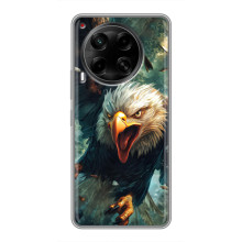 Чехол с картинкой «Хищники» для Tecno Camon 30 (CL6) – Орёл