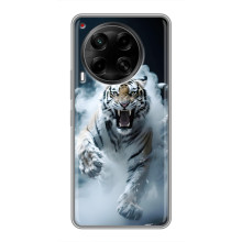 Чехол с картинкой «Хищники» для Tecno Camon 30 (CL6) – Тигр