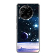 Космические Чехлы для Техно Камон 30 (VPrint) (Космический вид)
