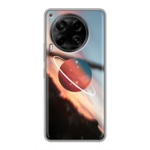 Космические Чехлы для Техно Камон 30 (VPrint) (Сатурн)