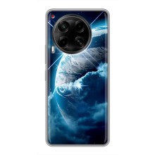 Космические Чехлы для Техно Камон 30 (VPrint) (Земля с космоса)