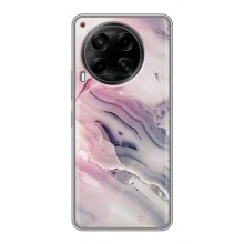 Мраморный чехол на Tecno Camon 30 (CL6) (VPrint) (Пурпурный Мрамор)