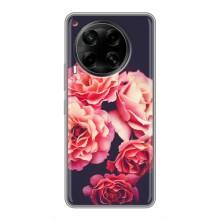 Чехлы с тематикой "ЦВЕТЫ" на Tecno Camon 30 (CL6) (Бутоны)
