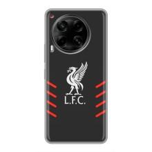 Силиконовые Чехлы принт Футбол на Tecno Camon 30 (CL6) – Эмблема Liverpool