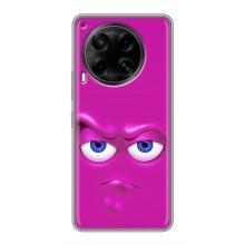 Силиконовые Чехлы (смешные стикеры) для Tecno Camon 30 (CL6) – Хитрая мордочка