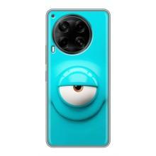 Силиконовые Чехлы (смешные стикеры) для Tecno Camon 30 (CL6) – Одноглазик