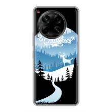 Силіконовий бампер на різдво для Tecno Camon 30 (CL6) (Різдвяний Олень)