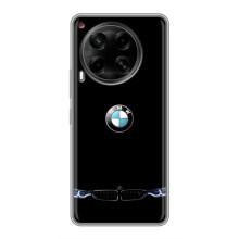Силіконовий бампер з картинкою машини на Tecno Camon 30 (CL6) (Чорний BMW)
