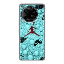 Силіконовый Чохол Nike Air Jordan на Камон 30 (Джордан Найк)