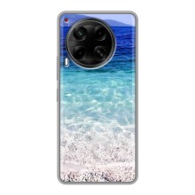 Силиконовый чехол с КАРТИНКАМИ лето для Tecno Camon 30 (CL6) (AlphaPrint) (Море)