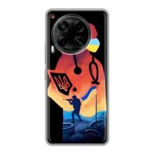 ЗСУ Чехлы (TPU) для Tecno Camon 30 (CL6) – ЗСУ Врач