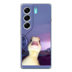 Бампер с принтом Мемы для TECNO Camon 40 – Утка