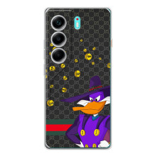 Брендновые Чехлы для TECNO Camon 40 - (PREMIUMPrint) (Утка Гуччи)