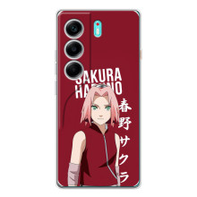 Чехлы Персонажи Аниме Наруто для TECNO Camon 40 (AlphaPrint) – Аниме Сакура