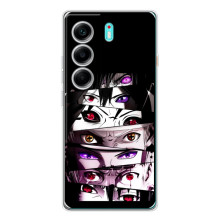 Чехлы Персонажи Аниме Наруто для TECNO Camon 40 (AlphaPrint) – Глаза Anime