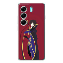 Чехлы Персонажи Аниме Наруто для TECNO Camon 40 (AlphaPrint) – Лелуш Ламперуж