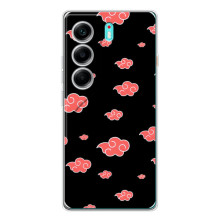 Чехлы Персонажи Аниме Наруто для TECNO Camon 40 (AlphaPrint) – Тучки Аниме