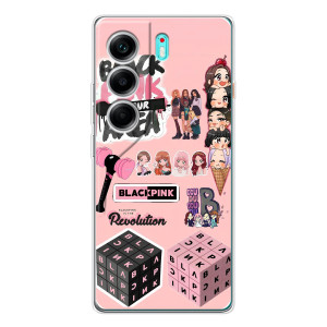 Чохли з картинкою для TECNO Camon 40 – BLACK PINK колаж