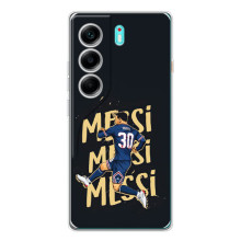 Чехлы для TECNO Camon 40 (Leo чемпион) (AlphaPrint) (Messi ПСЖ)