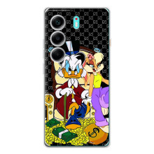 Чехлы для TECNO Camon 40 - Скрудж МакДак Louis Vuitton (PREMIUMPrint) (Стильная Утка)