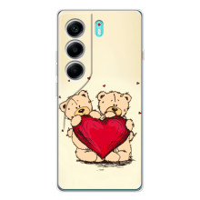 Чехлы для любимой на Телефон называется ТЕКНО Камон 40. (VPrint) (Медвежонки)