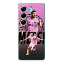 Чехлы для Телефон называется ТЕКНО Камон 40. - Лео Месси Маями (Messi Miami)