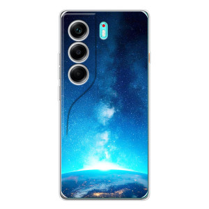 Чехлы КОСМОС для TECNO Camon 40 – Млечный путь