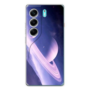 Чехлы КОСМОС для TECNO Camon 40 – Планета в космосе