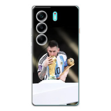 Чехлы Лео Месси Аргентина для TECNO Camon 40 (Кубок Мира)