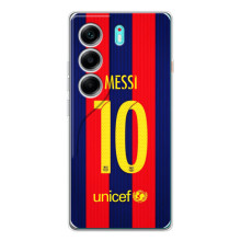 Чехлы Месси для TECNO Camon 40 (AlphaPrint) – Messi Barca 10
