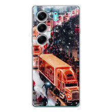 Чехлы на Новый Год TECNO Camon 40 – Кока Кола