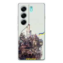 Чехлы на военную тематику для TECNO Camon 40 – Азовсталь