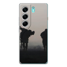 Чехлы на военную тематику для TECNO Camon 40 – Бой солдат