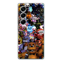 Чехлы Пять ночей с Фредди для ТЕКНО Камон 40 (Персонажи Фредди)