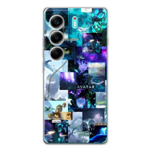 Чехлы с фильма АВАТАР для TECNO Camon 40 (AlphaPrint) – коллаж Аватар