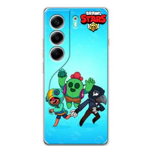 Чехлы Brawl Stars для TECNO Camon 40 (AlphaPrint)