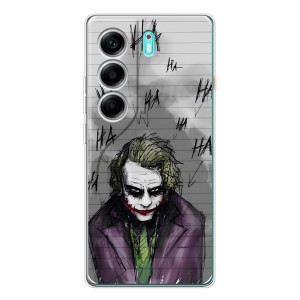 Чехлы с картинкой Джокера на TECNO Camon 40 – Joker клоун