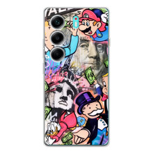 Чехлы с крутыми принтами для TECNO Camon 40 - (PREMIUMPrint) (Monopoly man)