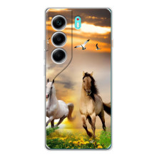 Чехлы с Лошадью дляTECNO Camon 40 (VPrint) – Лошадки