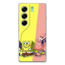 Чехлы с Патриком на TECNO Camon 40 (Звонок)