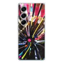 Чехлы с принтом Спортивная тематика для TECNO Camon 40 – Флорбол