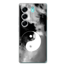 Чехлы с принтом Спортивная тематика для TECNO Camon 40 – Инь-Янь