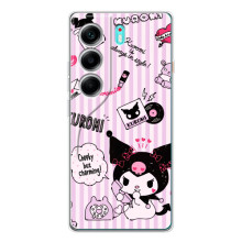 Чехлы с топовыми принтами для Телефон называется ТЕКНО Камон 40. – Куроми сидит