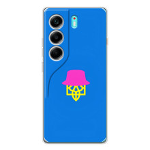 Чехлы для TECNO Camon 40  Укр. Символика (AlphaPrint) (Шапка на гербу)