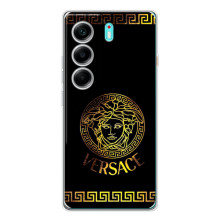 Чехлы VERSACE для Телефон называется ТЕКНО Камон 40. (PREMIUMPrint) – Logo Versace