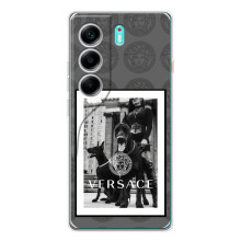 Чехлы VERSACE для Телефон называется ТЕКНО Камон 40. (PREMIUMPrint) – Версаче