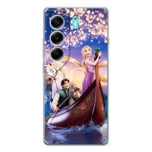 Чехол для Ребёнка на Телефон называется ТЕКНО Камон 40. (VPrint) – Рапунцель и Флин