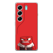 Чехол Головоломка для TECNO Camon 40 - (AlphaPrint) (Гнев)