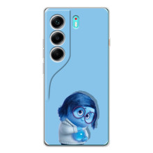 Чехол Головоломка для TECNO Camon 40 - (AlphaPrint) (Печаль)